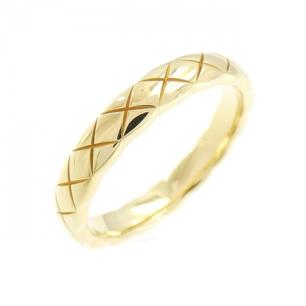 商品[二手商品] Chanel|yellow gold (18K) Band Ring (Pre-Owned),价格¥21151,第1张图片
