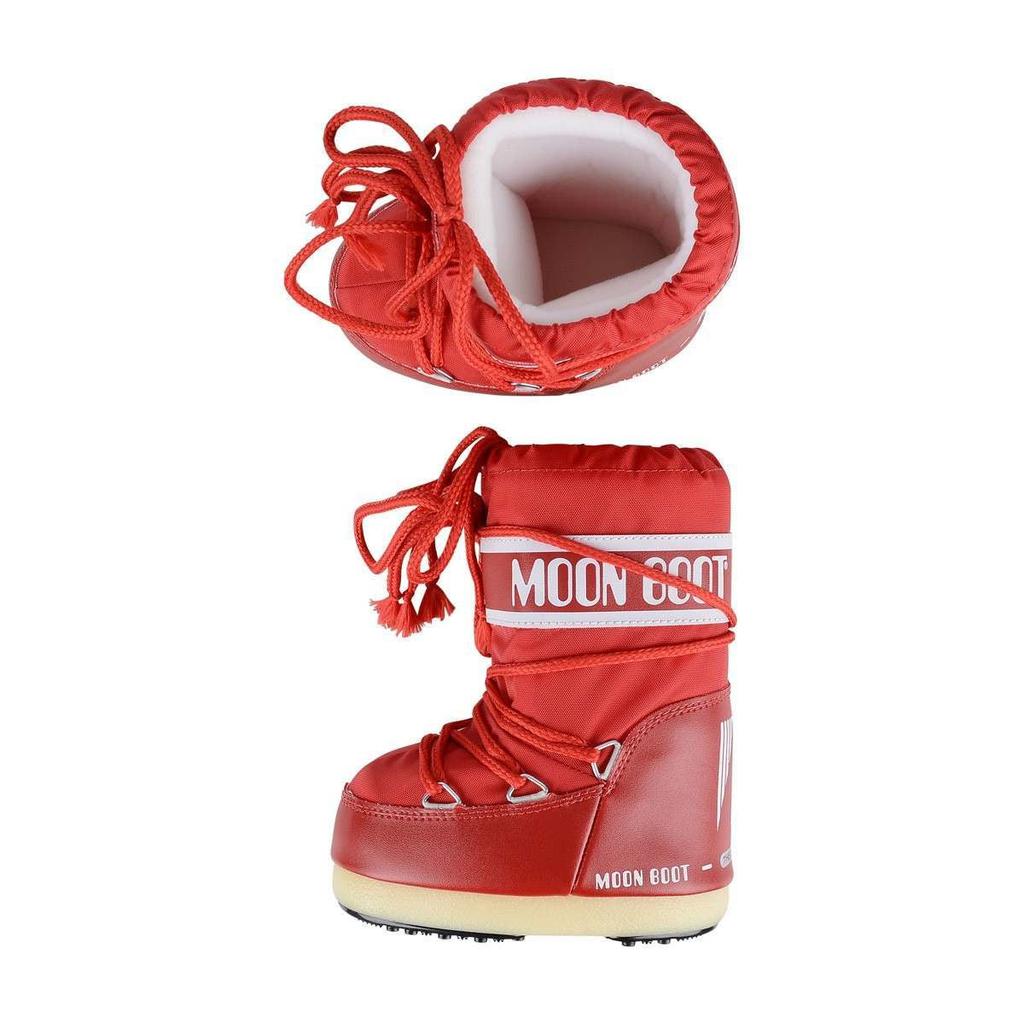 Moon Boot Black, White, Red, Navy  Kids Nylon Snow Boots商品第2张图片规格展示