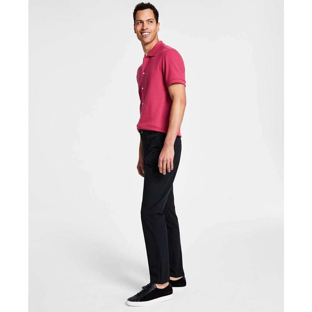 商品Calvin Klein|Men's Slim Fit Tech Solid Performance Dress Pants,价格¥199,第1张图片