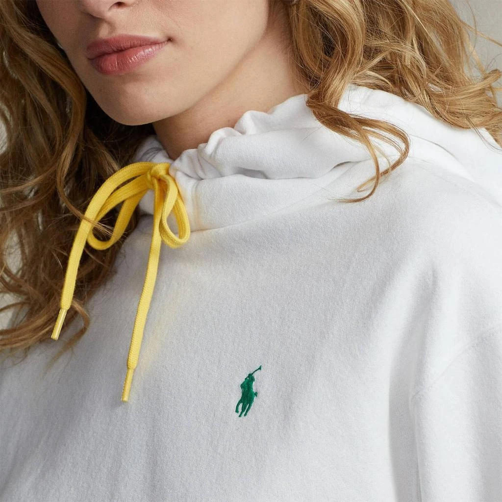 商品Ralph Lauren|Polo Ralph Lauren Cropped Printed Cotton-Blend Sweatshirt,价格¥745,第3张图片详细描述