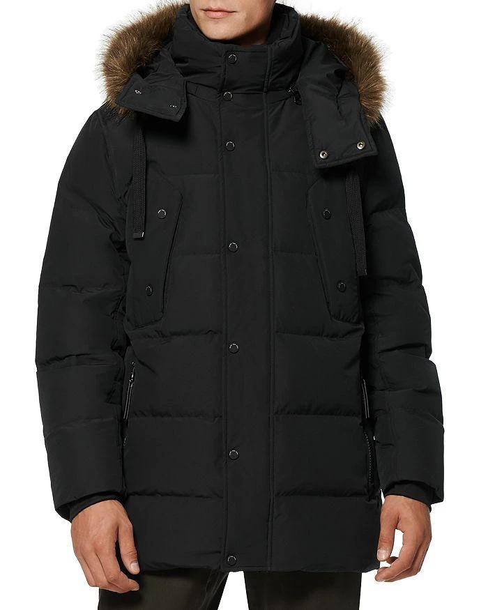 商品Andrew Marc|Gattaca Parka With Detachable Hood,价格¥1703,第1张图片