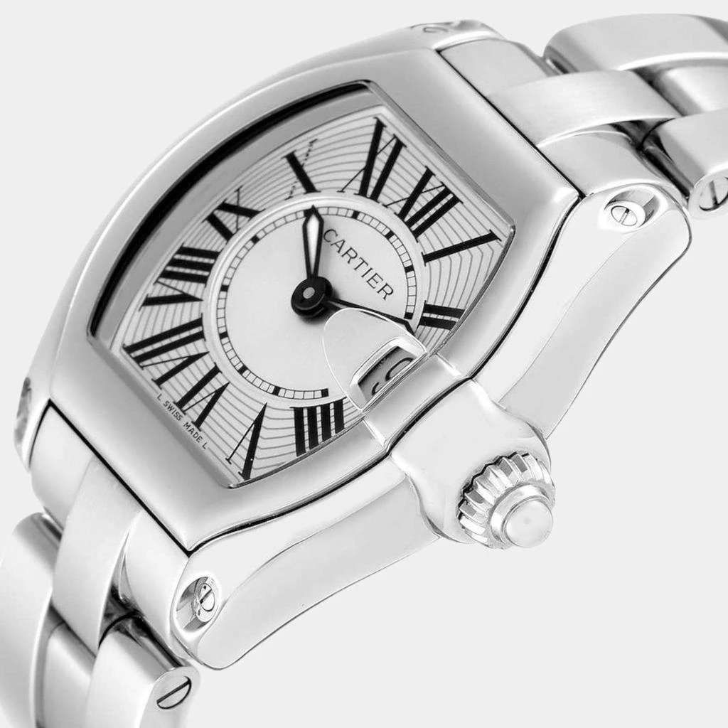 商品[二手商品] Cartier|Cartier Roadster Small Silver Dial Steel Ladies Watch W62016V3,价格¥31878,第2张图片详细描述