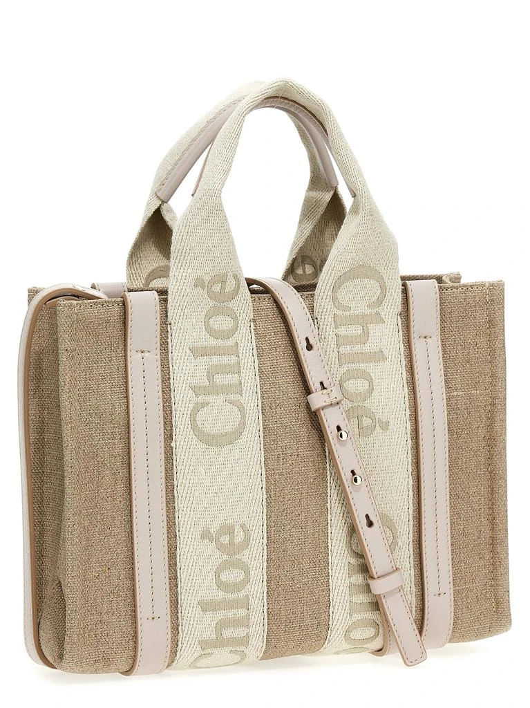 商品Chloé|Woody Tote Bag Gray,价格¥5618,第2张图片详细描述
