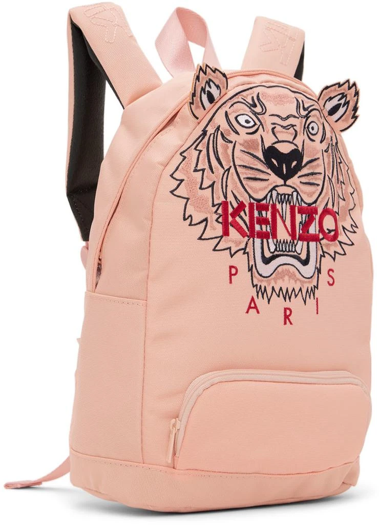 商品Kenzo|Kids Pink Tiger Ears Backpack,价格¥1035,第2张图片详细描述