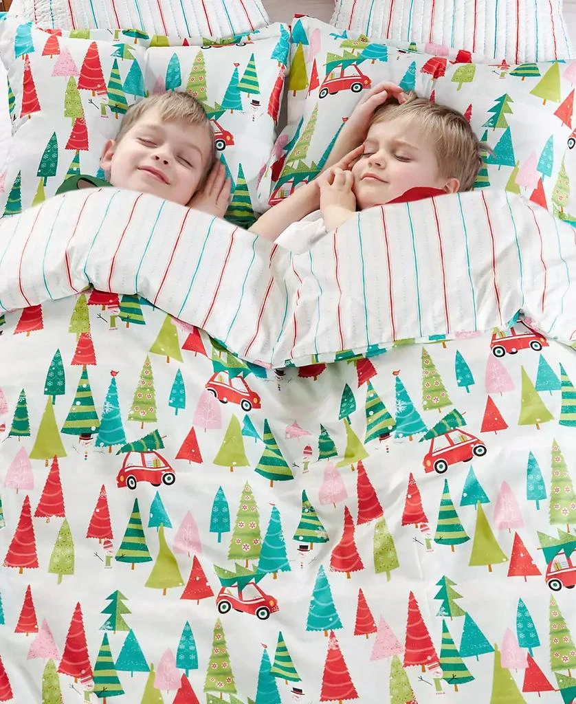 商品Levtex|Merry Bright Holly Jolly Reversible 3-Pc. Comforter Set,价格¥2134,第4张图片详细描述
