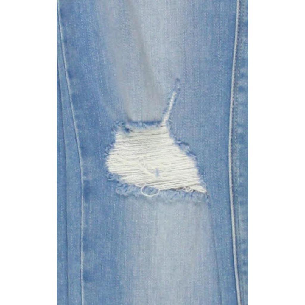 商品FRAME|Frame Denim Womens Destroyed Raw Hem Skinny Crop Jeans,价格¥135,第6张图片详细描述