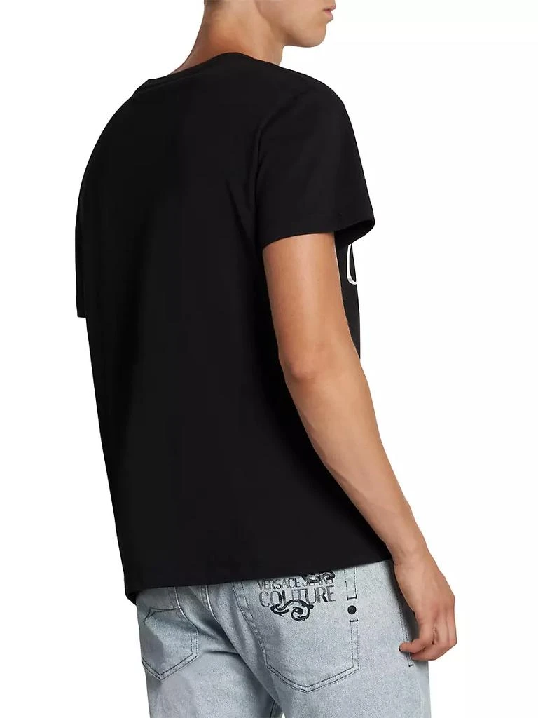 商品Versace|Maglietta Cotton T-Shirt,价格¥1289,第5张图片详细描述