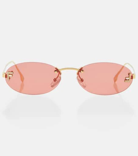 商品Fendi|Fendi First oval sunglasses,价格¥4382,第1张图片
