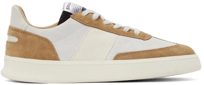 商品Spalwart|Tan & Off-White Suede Smash Low (WS) Sneakers,价格¥1101,第1张图片