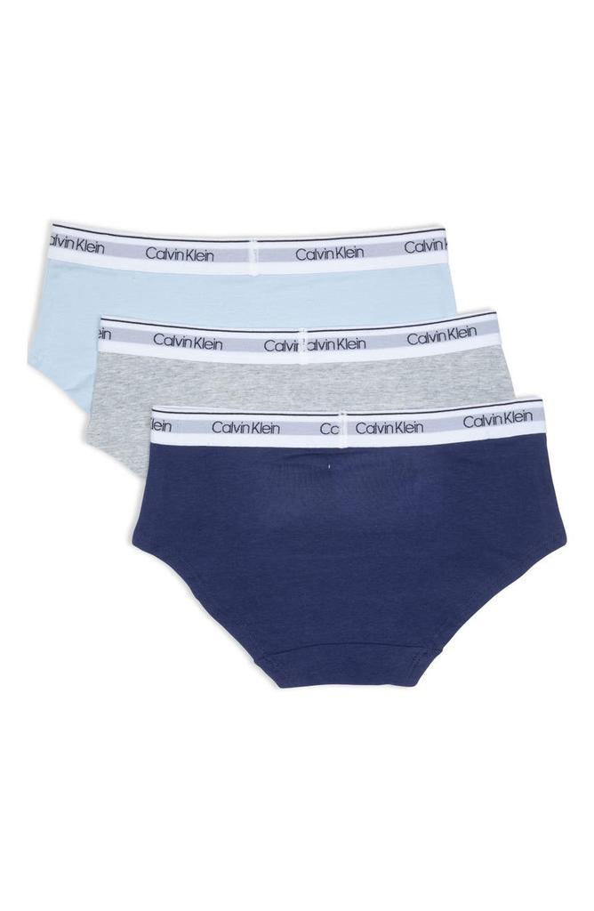 商品Calvin Klein|Stretch Cotton Hipster Panties - Pack of 3,价格¥74,第4张图片详细描述