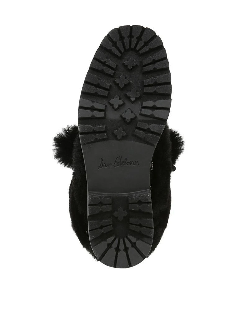 商品Sam Edelman|Blanche Faux Fur and Leather Tassel Boots,价格¥420,第5张图片详细描述