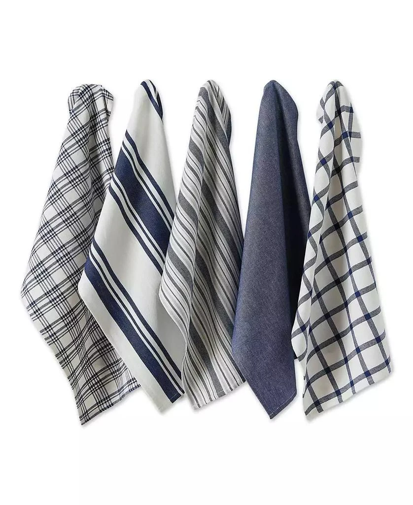 商品Design Imports|Design Import Woven Dishtowels, Set of 5,价格¥156,第1张图片