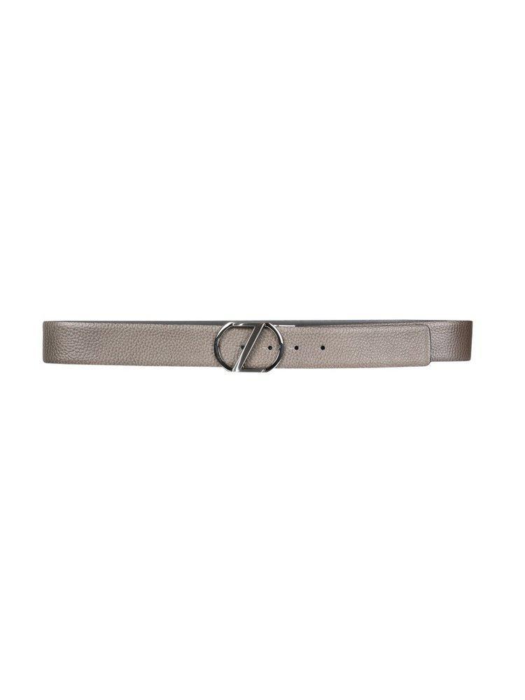 商品Zegna|Z Zegna Logo Plaque Reversible Belt,价格¥1820,第1张图片