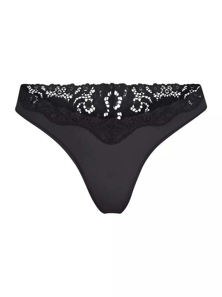 商品SKIMS|Fits Everybody Lace Dip Thong,价格¥153,第1张图片