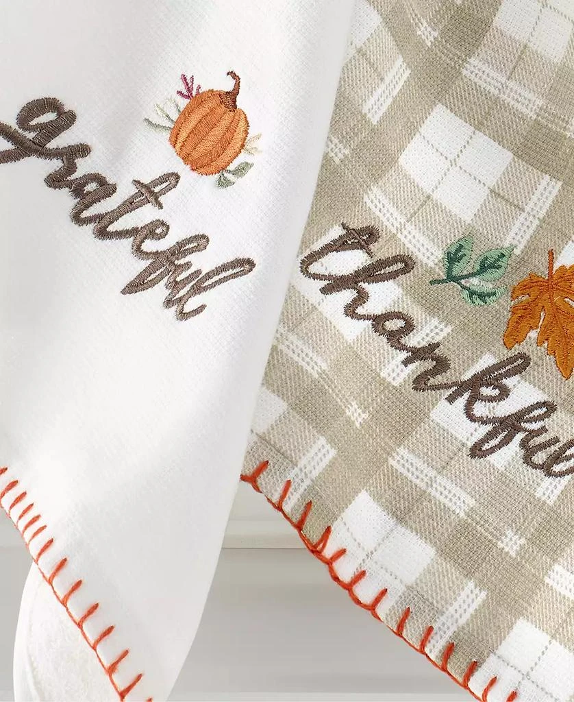 商品Avanti|Grateful Patch 3 Piece Kitchen Towels,价格¥297,第2张图片详细描述