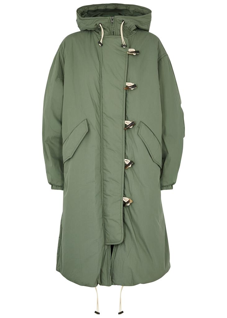 Dacayo hooded cotton-blend coat商品第1张图片规格展示