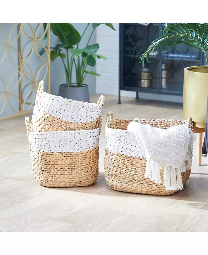 商品Rosemary Lane|Storage Basket Set, 3 Pieces,价格¥652,第3张图片详细描述
