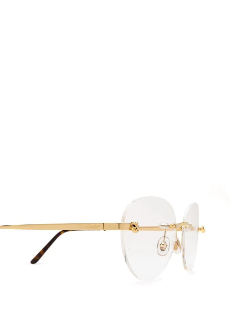 商品Cartier|Cartier Rimless Round Glasses,价格¥5418,第3张图片详细描述