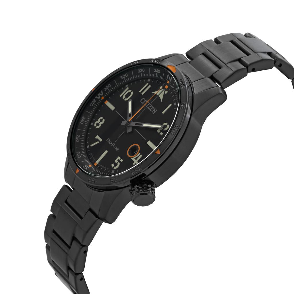 Citizen Core Black Dial Mens Watch BM7555-83E商品第2张图片规格展示