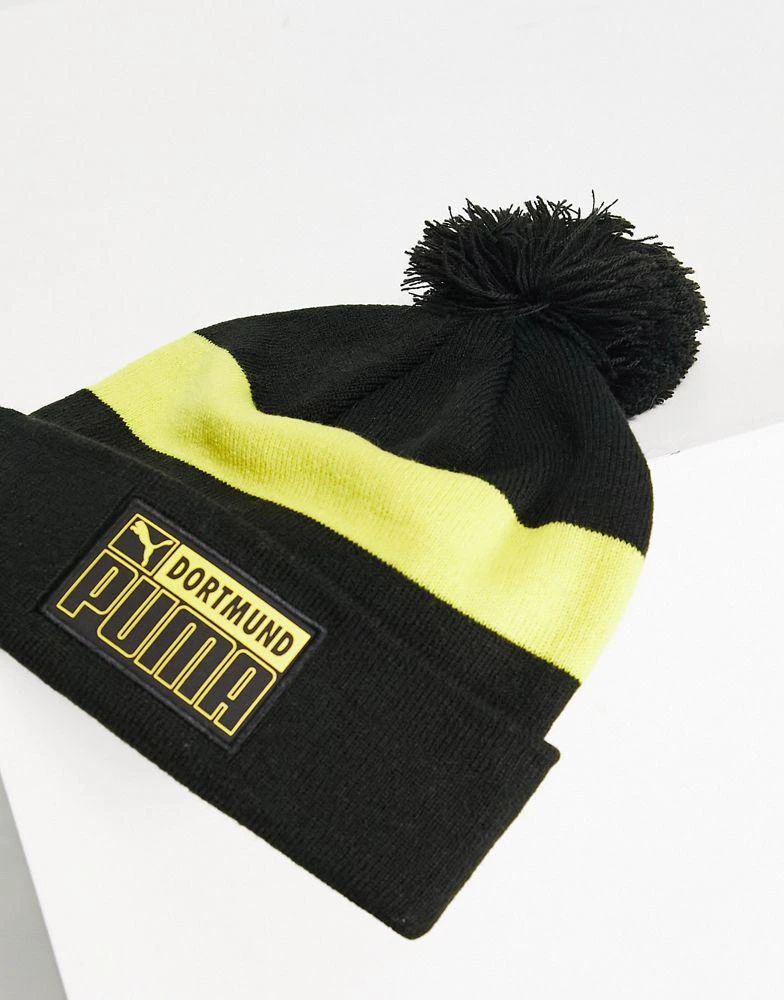 商品Puma|Puma Borussia Dortmund beanie in black and yellow,价格¥153,第3张图片详细描述