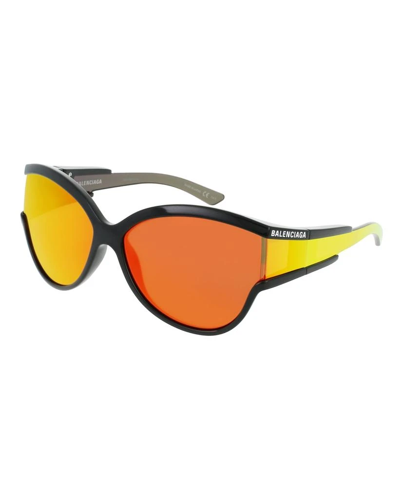 商品Balenciaga|Wrap-Frame Injection Sunglasses,价格¥975,第2张图片详细描述