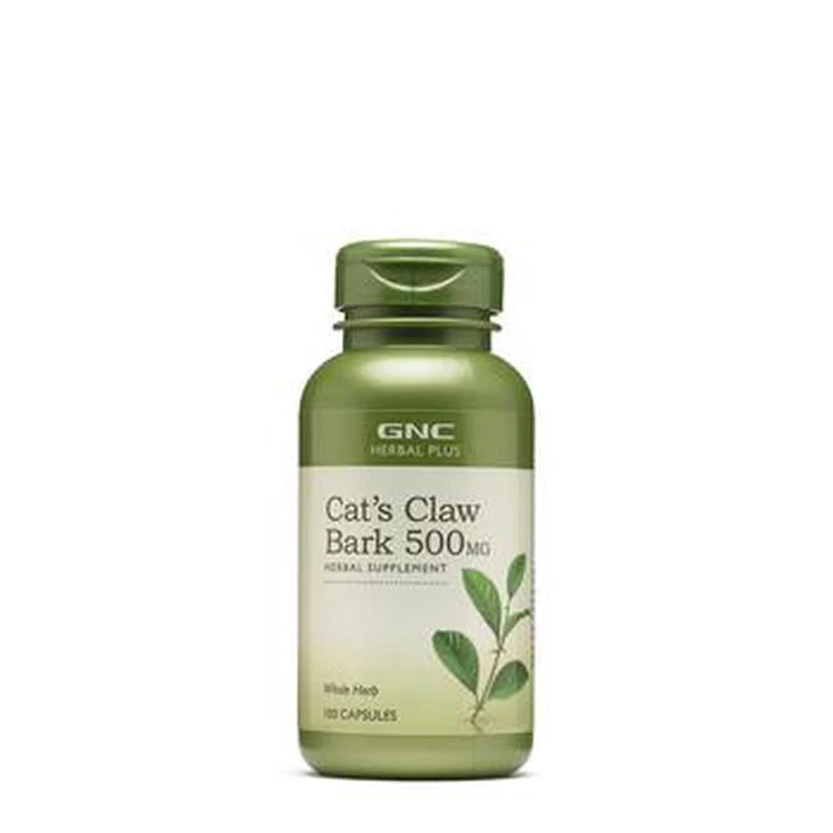 商品GNC Herbal Plus®|猫爪草胶囊500mg 100粒,价格¥59,第1张图片