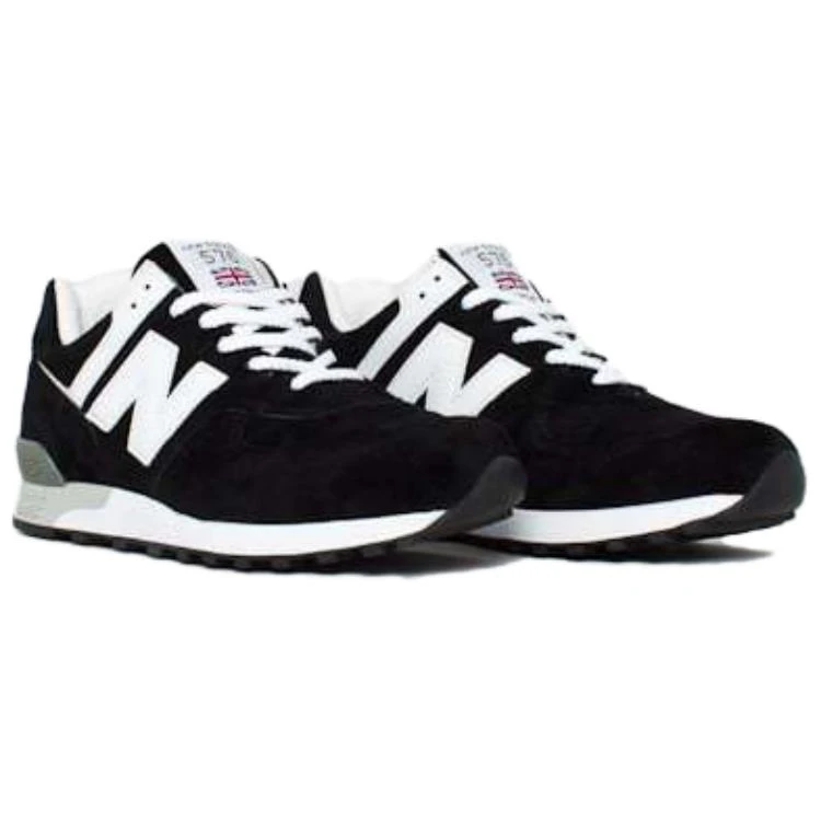 商品[国内直发] New Balance|[预售3天]NB 576 圆头系带减震防滑耐磨 低帮跑步鞋 女款 藏青色,价格¥344,第5张图片详细描述