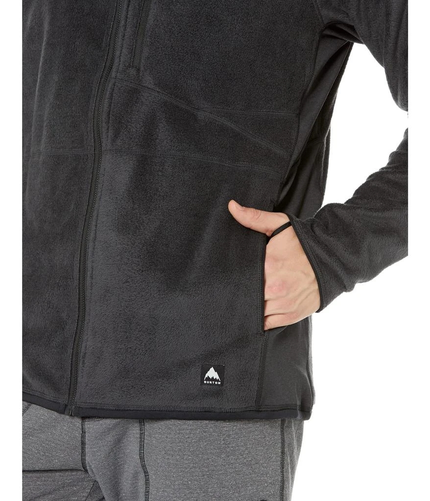 商品Burton|Stockrun Warmest Hooded Full Zip Fleece,价格¥882,第3张图片详细描述