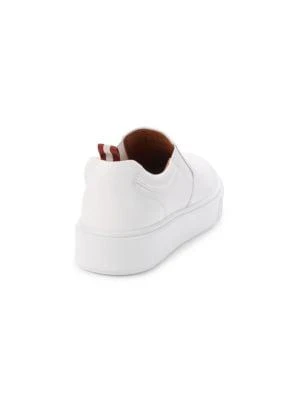 商品Bally|Leather Slip-On Sneakers,价格¥1164,第3张图片详细描述