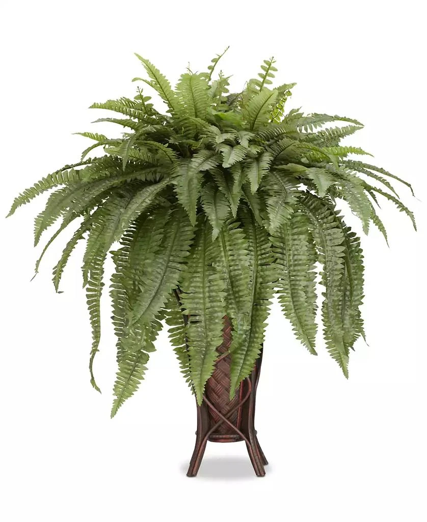 商品NEARLY NATURAL|Boston Fern Artificial Plant in Stand,价格¥1447,第1张图片