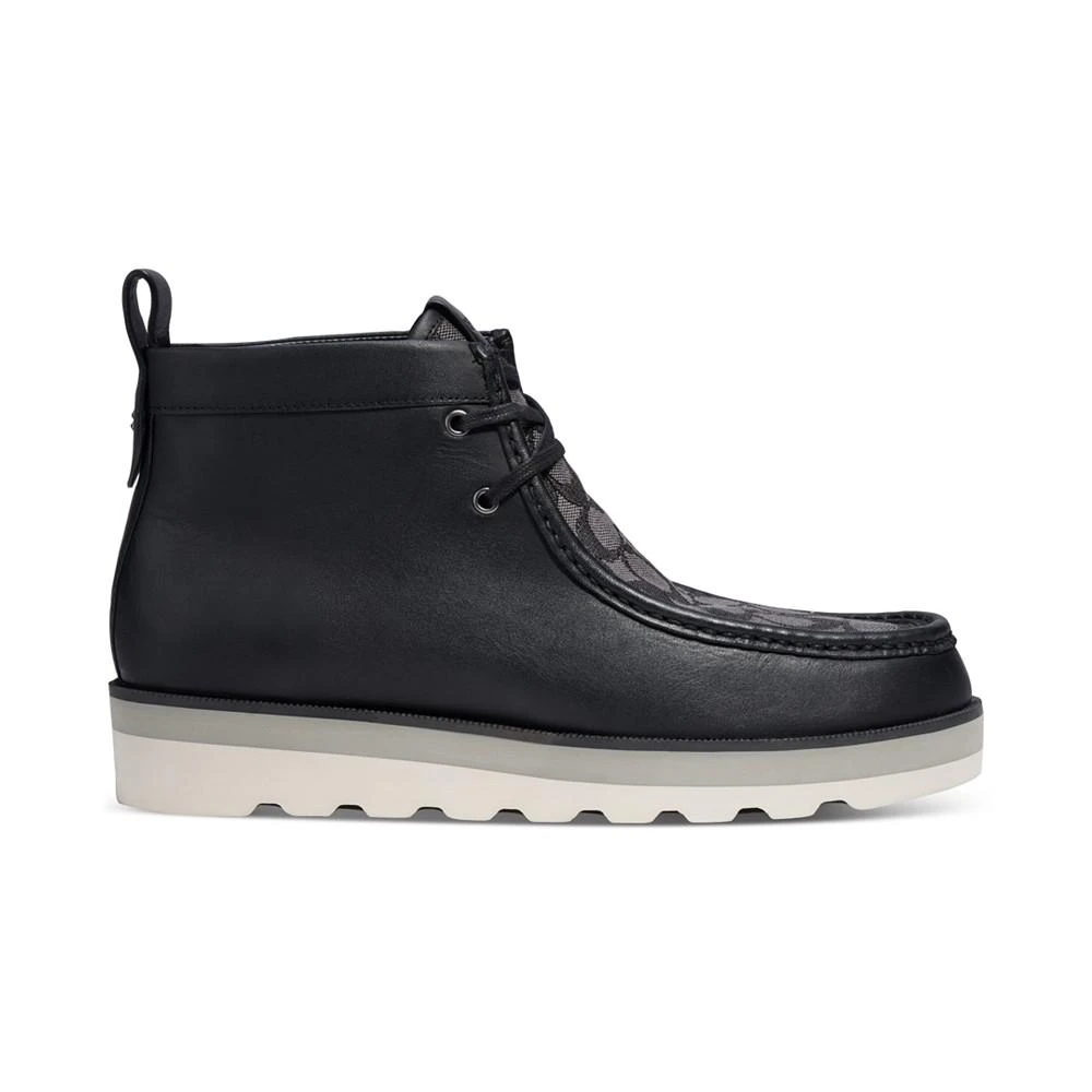 商品Coach|Men's Signature Jacquard Chukka Boots,价格¥2277,第2张图片详细描述