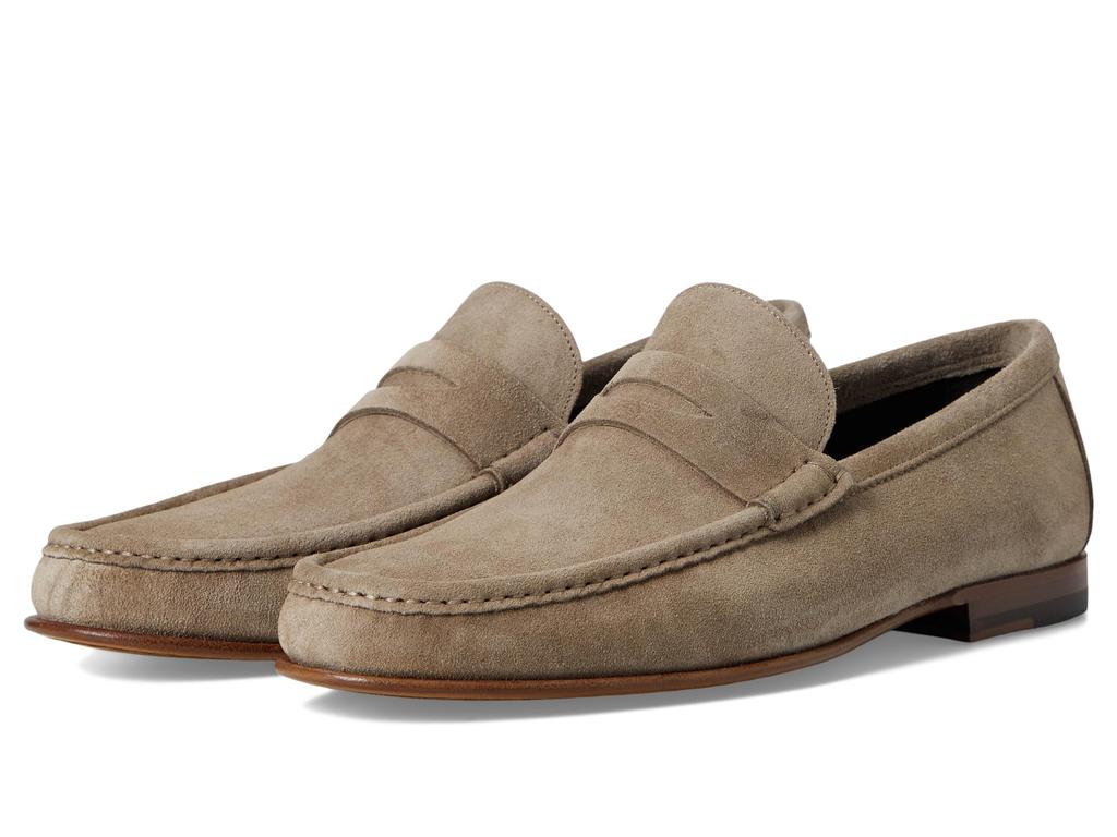 Men's  Idris Loafers US 7 Light Blue Suede Casual Shoes KHD831 image 2