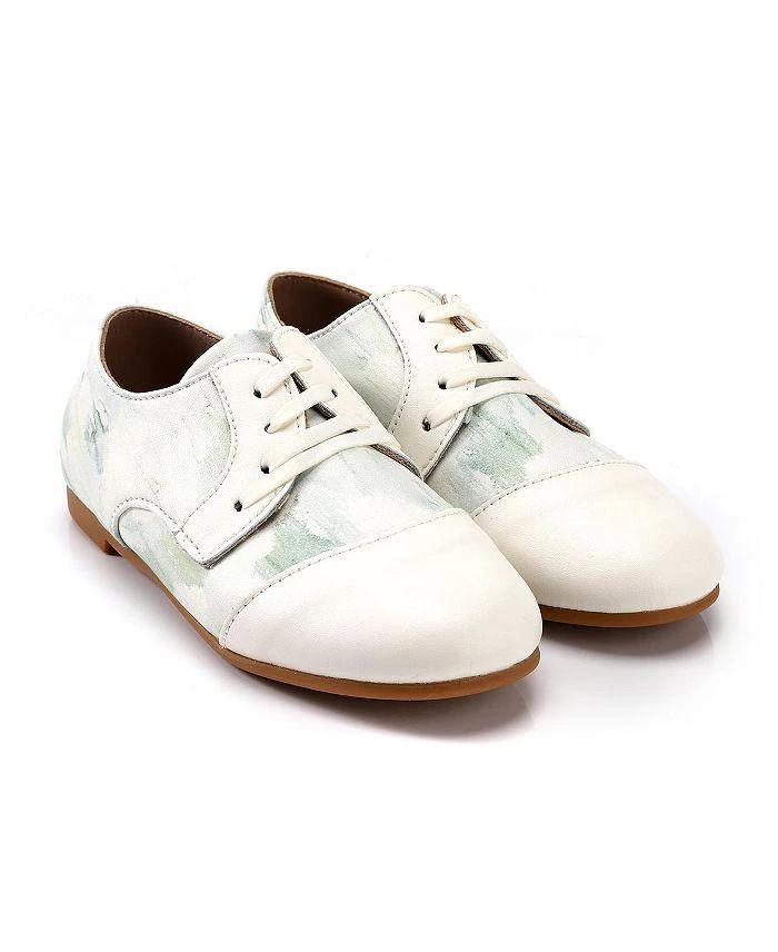 商品Zeebrakids|Boys' Leather Tip Lace Up Shoes - Toddler, Little Kid, Big Kid,价格¥232,第1张图片