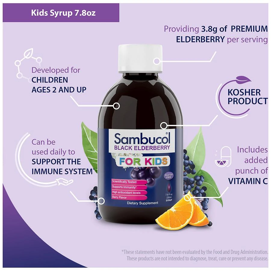Black Elderberry Kids Syrup 商品