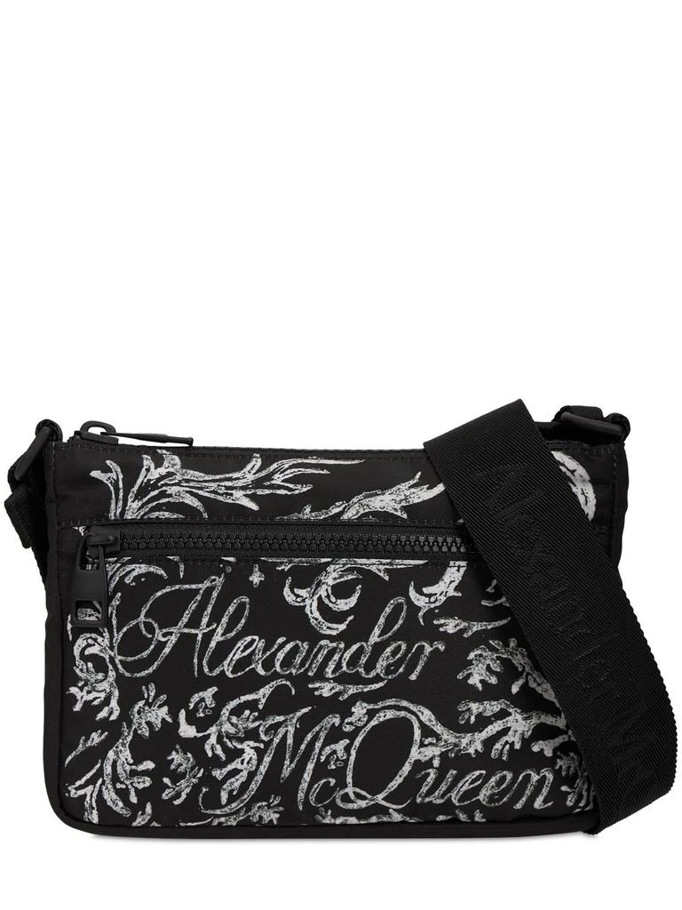 商品Alexander McQueen|Printed Canvas Phone Bag,价格¥5727,第1张图片