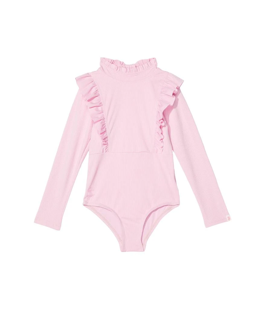 商品Seafolly|Summer Essentials Frilled Paddlesuit (Toddler/Little Kids),价格¥262,第1张图片