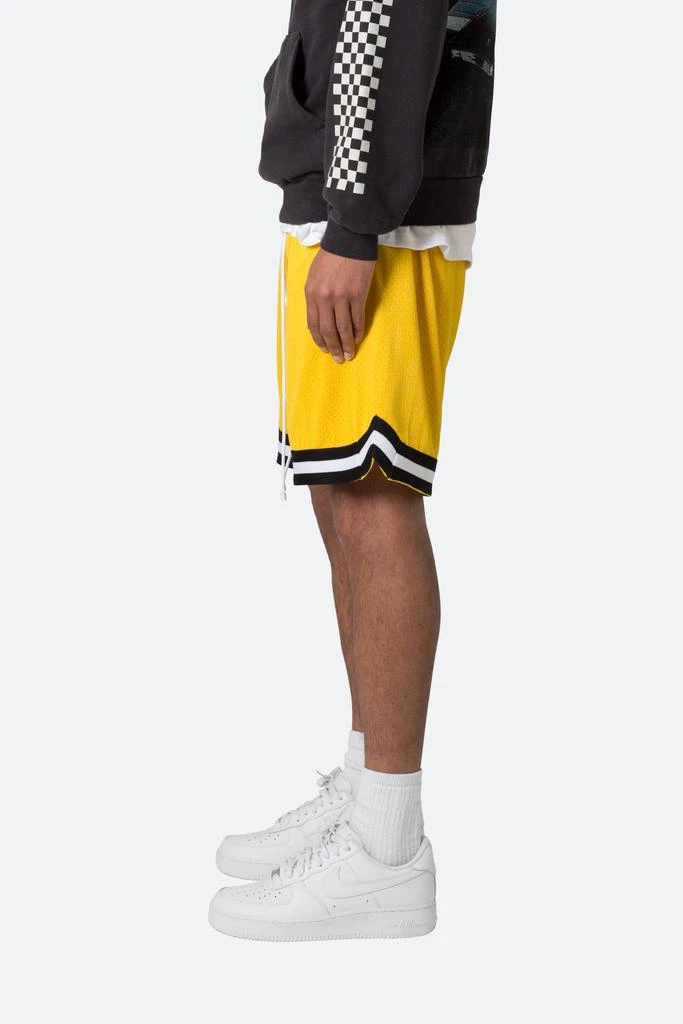 商品MNML|Basic Basketball Shorts - Yellow,价格¥143,第3张图片详细描述