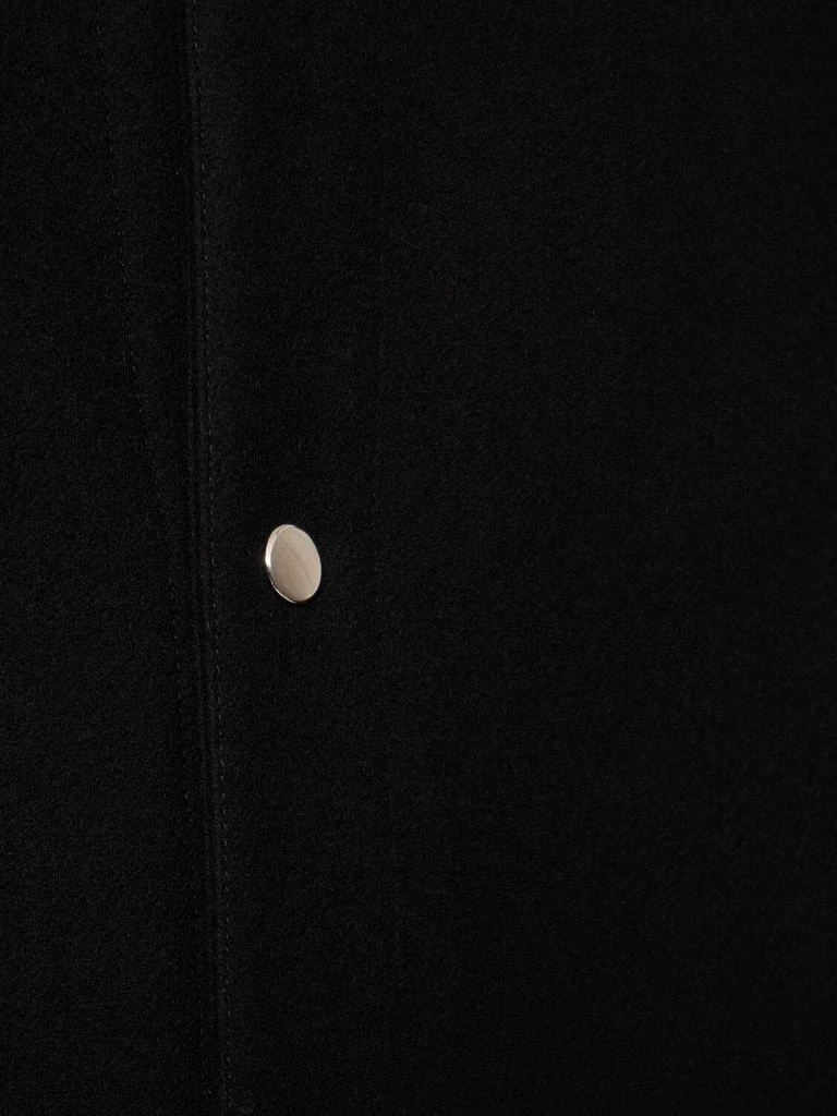 商品ASPESI|Wool Blend Melton Loose Parka,价格¥4358,第3张图片详细描述