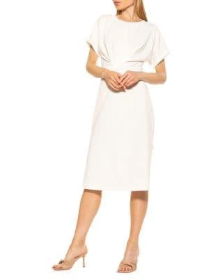 商品ALEXIA ADMOR|Ricki Tie-Waist Sheath Dress,价格¥589,第5张图片详细描述