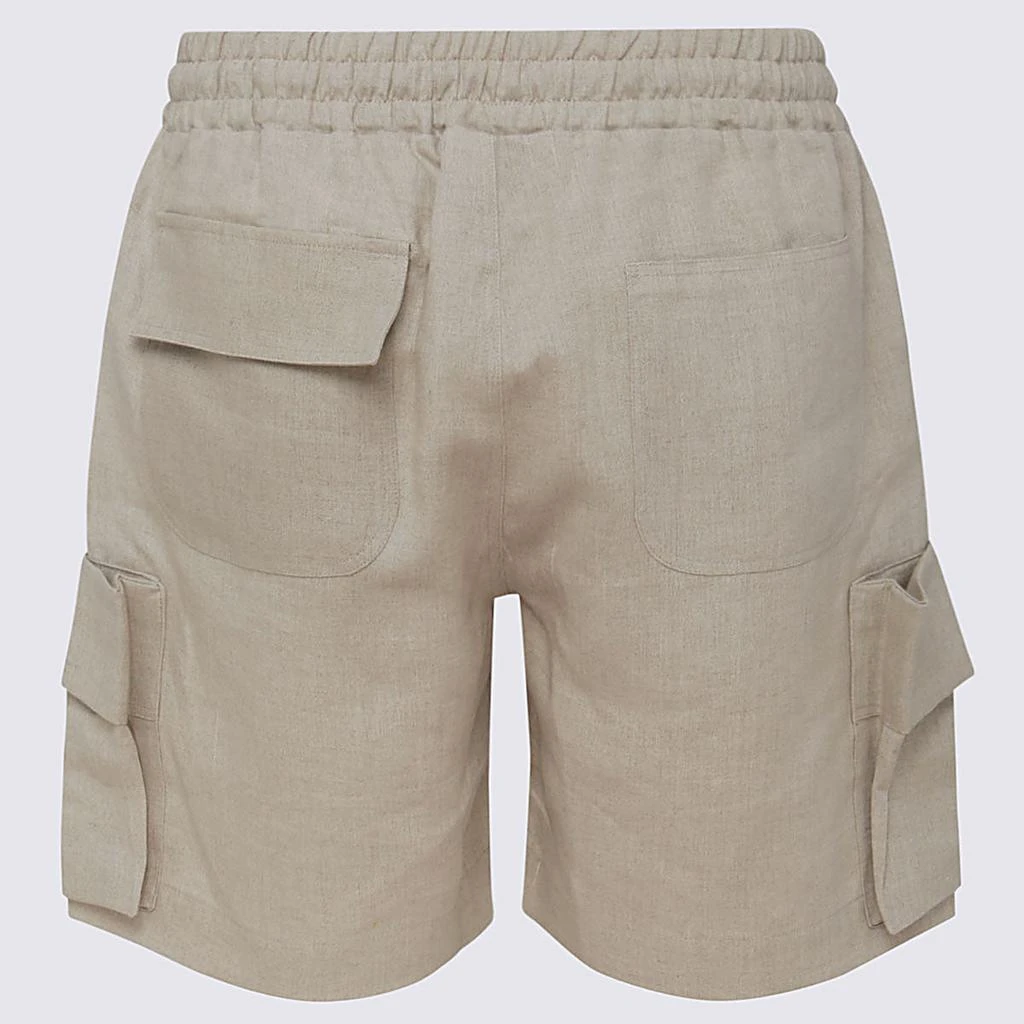 商品MOUTY|BEIGE LINEN SHORTS,价格¥1119,第2张图片详细描述