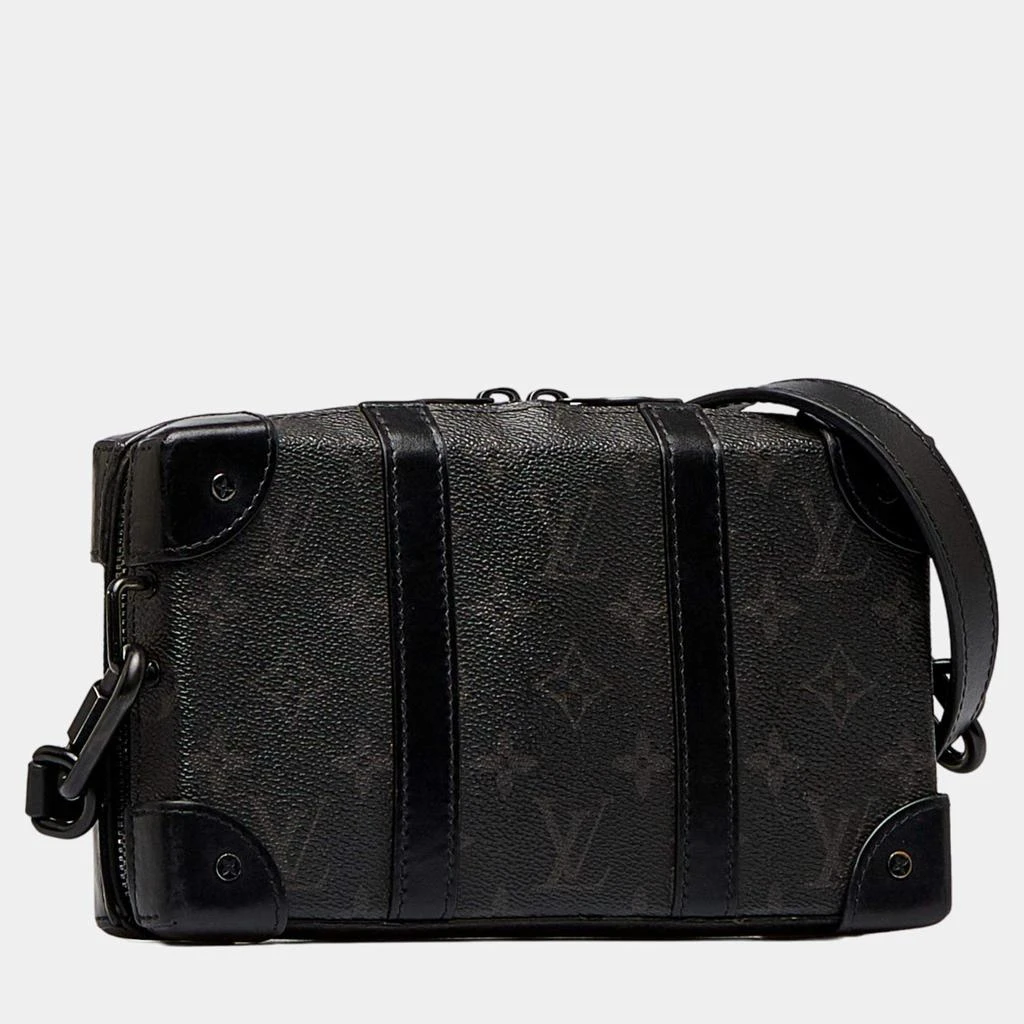 商品[二手商品] Louis Vuitton|Louis Vuitton Black Monogram Eclipse Soft Trunk Wallet Crossbody,价格¥20093,第2张图片详细描述