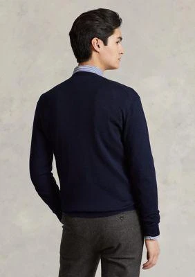 商品Ralph Lauren|Ralph Lauren Washable Wool V Neck Sweater,价格¥1047,第2张图片详细描述