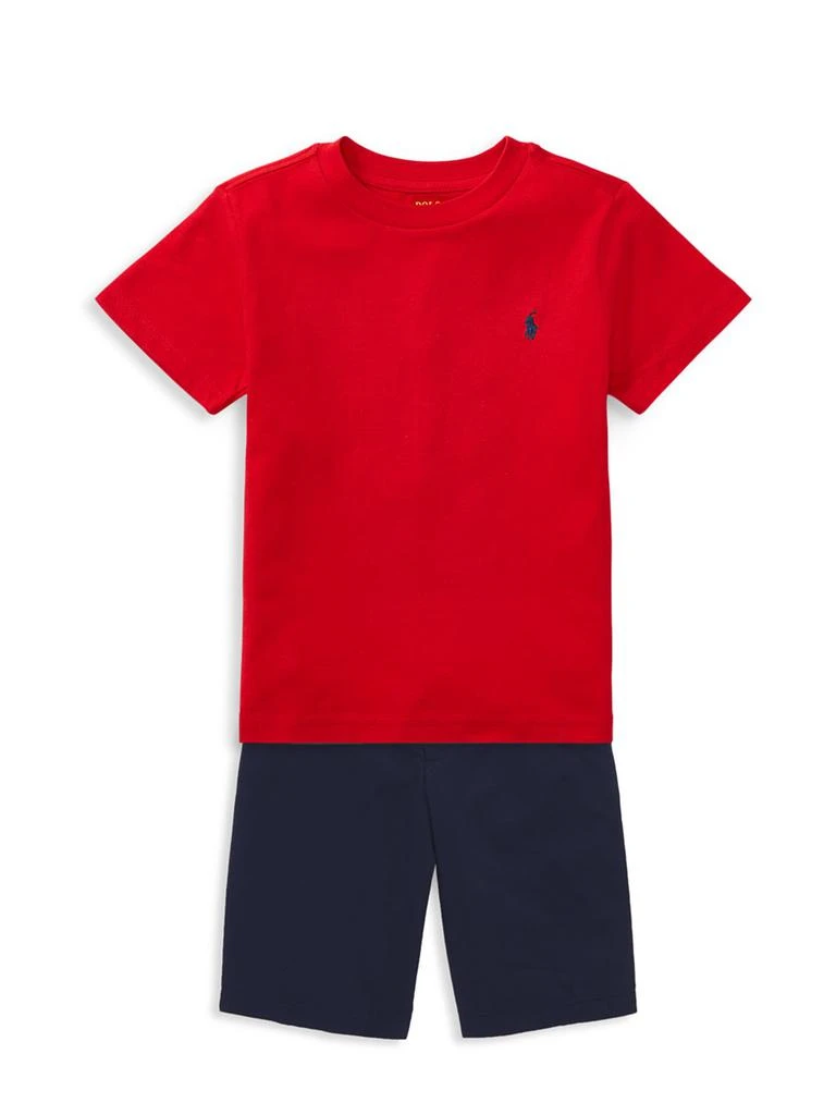 商品Ralph Lauren|Little Boy's & Boy's Cotton Jersey T-Shirt,价格¥221,第2张图片详细描述