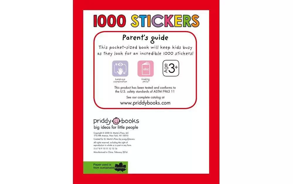 商品Barnes & Noble|1000 Stickers by Roger Priddy,价格¥90,第4张图片详细描述