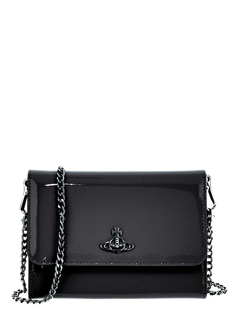 商品Vivienne Westwood|Shiny Patent Crossbody Bag,价格¥2456,第3张图片详细描述