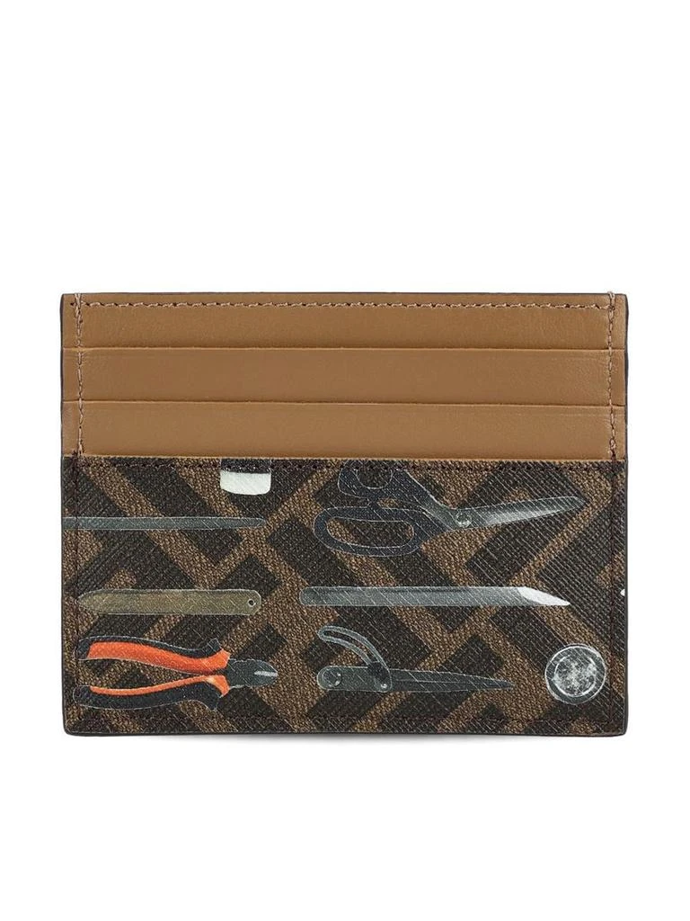 商品Fendi|Fendi Small Leather Goods in Tbmr/Mlc+Sand+P,价格¥1370,第1张图片