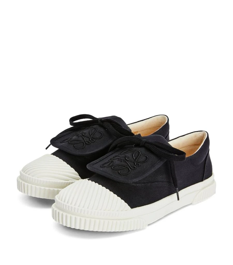 商品Loewe|Anagram Flap Sneakers,价格¥3619,第2张图片详细描述