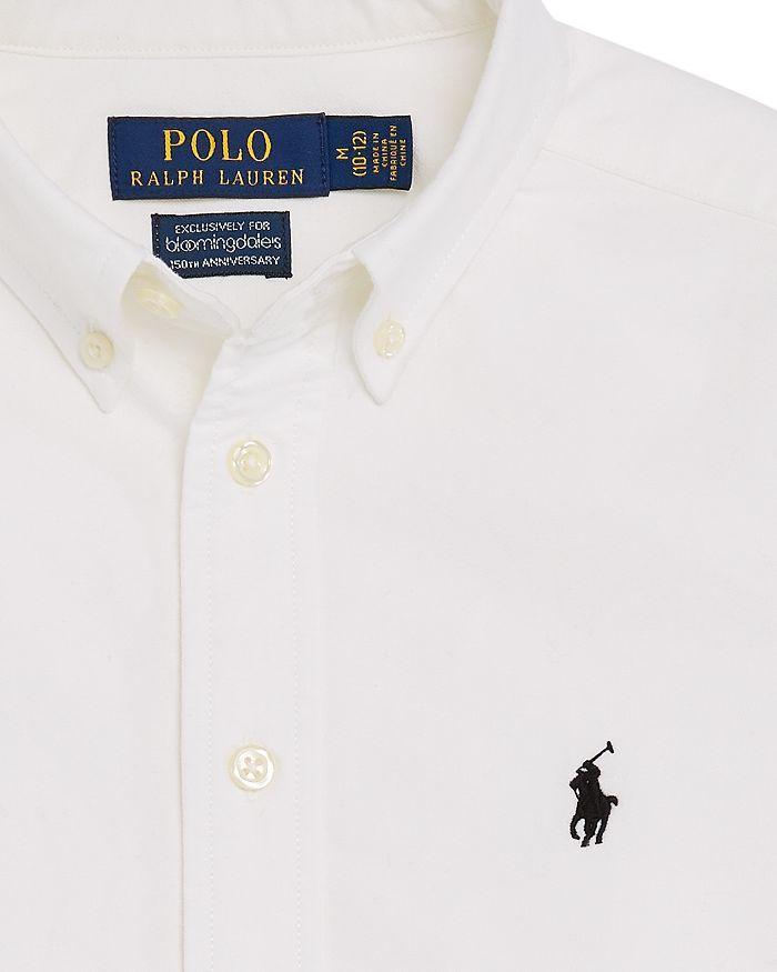 商品Ralph Lauren|Boys' Cotton Oxford Button Down Shirt, Big Kid - 150th Anniversary Exclusive,价格¥296,第5张图片详细描述