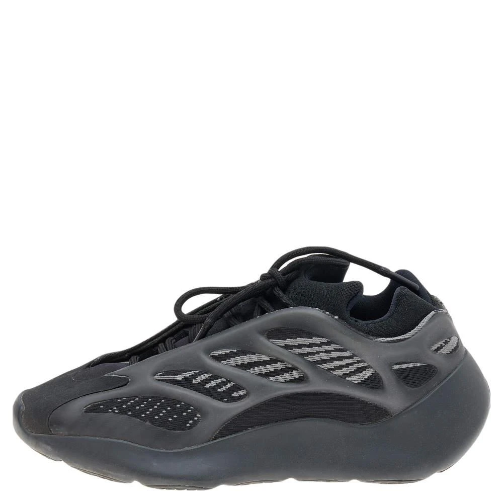商品[二手商品] YEEZY|Yeezy x Adidas Black Knit Fabric And Rubber 700 V3 Alvah Sneakers Size 39 1/3,价格¥1408,第2张图片详细描述