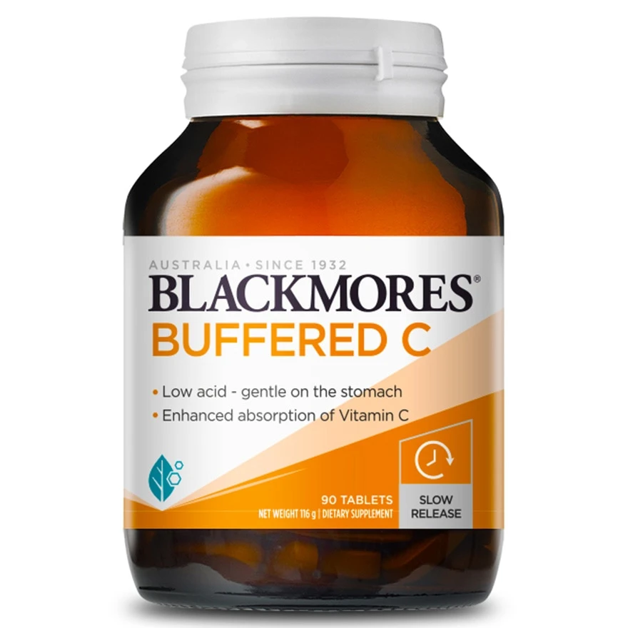 商品[国内直发] Blackmores|BLACKMORES   緩釋維他命C 90粒,价格¥313,第1张图片